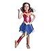 Yokbeer Bambino Dawn of Justice Wonder Woman Fancy Dress Costume Cosplay Costume di Halloween per Adulti Bambini (Size : Medium(120-130cm))