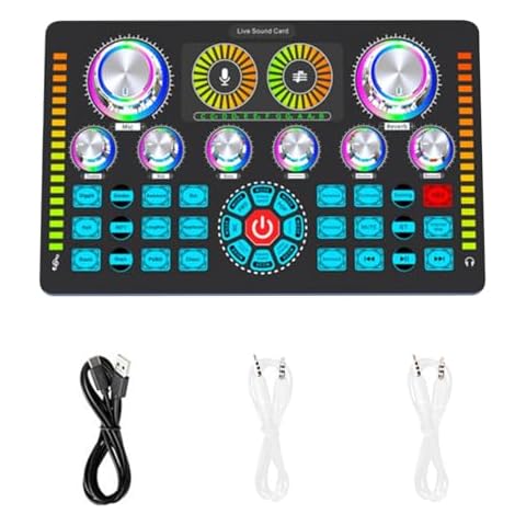 Q7 Live Sound Card with Voice Changer Cover