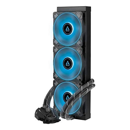 Image of ARCTIC Liquid Freezer II 360 RGB Multi-Compatible AIO CPU Liquid Cooler with Triple 120mm RGB Fans, PWM Controlled Pump and 40mm VRM Fan for Intel & AMD (Support LGA 1700 with Kit Included)
