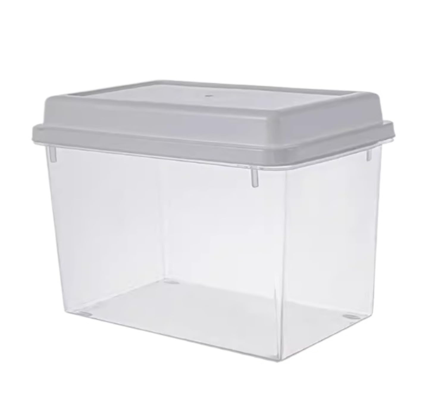 Caja De Pan Panera para Pan Contenedor De Almacenamiento De Pan, Caja De Ahorro Sellada con Tapa, Gran Capacidad, Duradero, Versátil, para Almacenar Alimentos Caja Contenedor De Pan(Transparent)