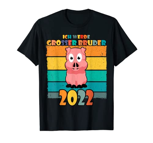 Un assoluto richiamo visivo di questo fratello grande 2022 per bambini con scritta vintage come idea regalo per la nascita del vostro bambino. Il tuo figlio sarà un fratello maggiore, quindi acquisto ora un vestito vintage per bambini fratelli del 2022.