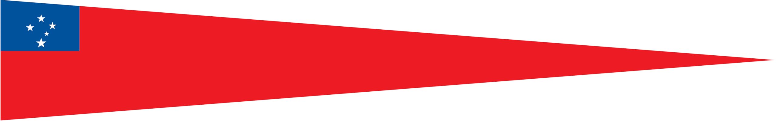 Fanion de pays Samoa de haute qualité drapeau ultra navire 60x40cm