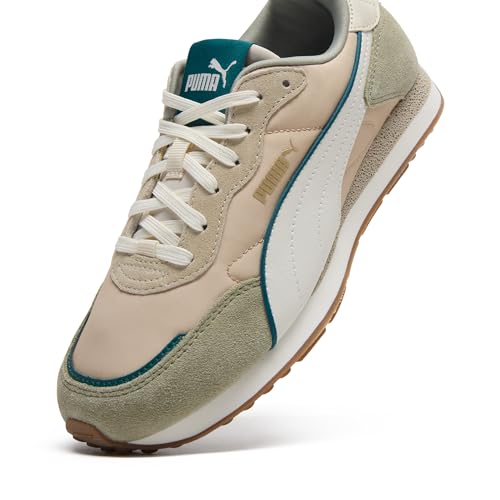 Image of PUMA Womens St Miler Rose Lace Up Sneakers Shoes Casual - Off White, White