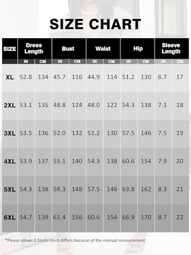 Image of SUZONANA Plus Size Denim Print Maxi Dresses for Women Casual V Neck Short Sleeve with Pockets Soft Jean Look Dress XL-6XL