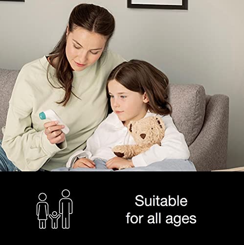 Braun TempleSwipe Stirnthermometer (farbcodierte Temperaturanzeige, sicher, hygienisch, schnell,...