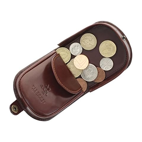 Visconti Monedero Bandeja Cuero Hombre TRY5 Marrón Cover