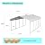 12x20 FT Metal Carport, Heavy Duty Car Port Canopy with Galvanized Steel Roof & Frame, Large Metal Carport Kit, Outdoor Car Garage, Steel Car Shelter for Car, Boat, Truck, Black