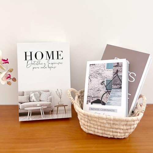 YUJUVI 3 Piezas Libros Decorativos Moda Libro Caja Decoracion Apilados Falsos de Interiores Moderno Nido Caja Libros Decorativos Falsos para Decoración (3 Piezas I)