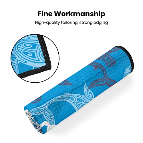 Sea Turtles Golf Towel For Golf Bags, Soft Microfiber Waffle Golf Towels For Men & Women, Super Absorbent And Quick Dry Golf Ball Towel For Yoga, Sport, Running, Gym, Fitness & More Activities #TOP7