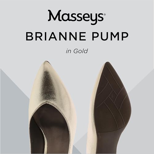 Masseys Women's Brianne Pointed Toe Low Heel Pump2