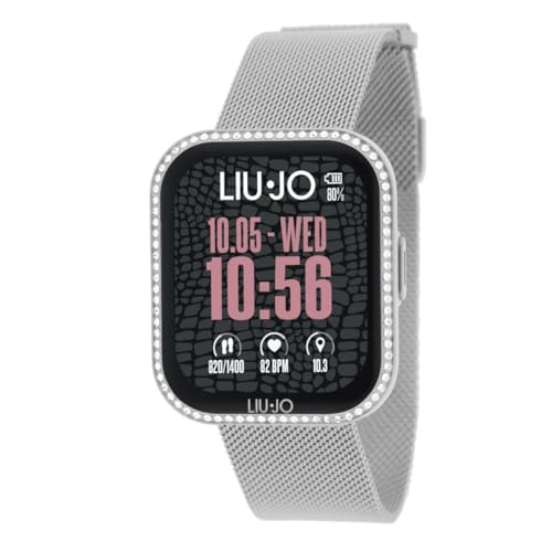 Montre connectée Liu Jo femme acier argenté Voice Slim 2.0 SWLJ202 chic