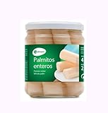 Palmitos Enteros, Ganze Palmherzen im Glas, 400g, 3er Pack