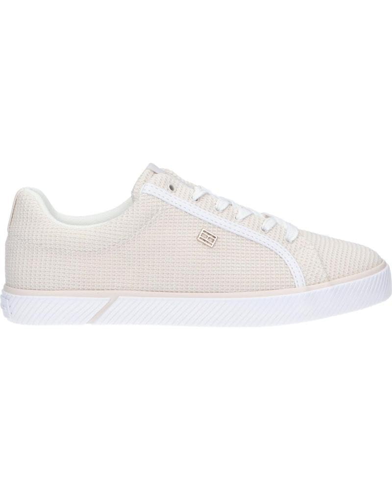 Tommy Hilfiger Mujer Sneaker vulcanizada Essential Mesh Zapatillas
