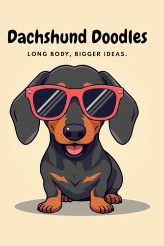Libreta Adorable de Perritos Salchicha Dachshund: Cuaderno Rayado 6x9 Pulgadas con 120 Páginas | Regalo Perfecto para Amantes de los Perros Salchicha