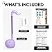 Otamatone Japanese Electronic Musical Instrument Portable Music Synthesizer from Japan by Maywa Denki Studio Award Winning, Educational Fun Gift for Children, Teens & Adults - Purple
