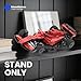Display Stand for Lego Technic SF-24 F1 Model 42207 and R34 Model 42210, Showcase Stand for Technic Cars 1:8 1:10 1:12 Scale 42141 42096 42154 42176 42156 42111 42115 and More, for Adults and Kids Ages 6+