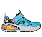 Mega-Craft 4K Sneaker, Teal/Black, 11 Little Kid