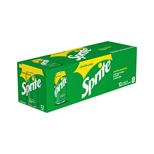 Sprite Lemon Lime Soda, 355Ml/12Oz., Cans, 12 Pack, {Imported From Canada} #TOP2