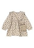 Mayoral Bebe | 6-24MESES | Vestido Estampado con Bolso Bebe niña | (REF/2920) | KM (FR/ES, Edad, 12 Meses, 92/Tapioca)