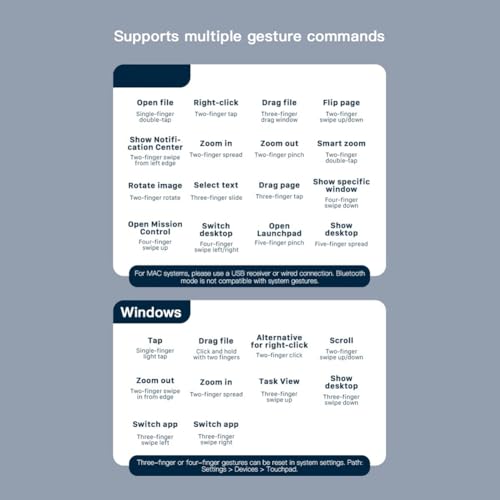 Trackpad recargable para laptop: sustituye tu ratón con gestos táctiles 4