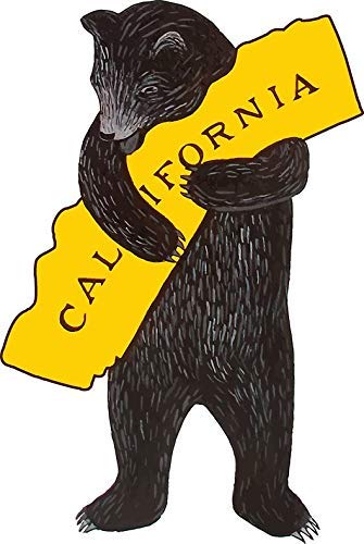 California I Love You Sticker Decal Window Bumper Sticker Vinyl 5