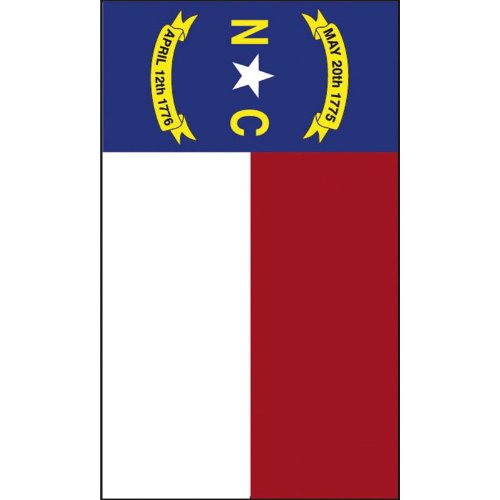 Drapeau NC State Evergreen taille maison pour remplacer les décors extérieurs usés