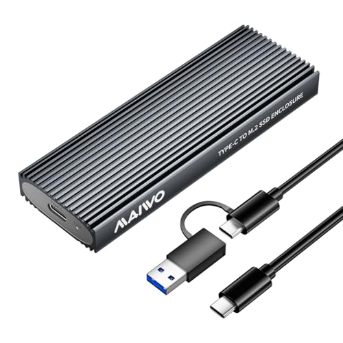 MAIWO Caja Externa para SSD M.2 NVMe SATA USB 3.1 Gen2 10Gbps miniatura 1