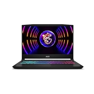 MSI Katana 15 Gaming Laptop (B13VGK-1095UK), Intel Core i9-13900H, 15.6″ FHD 144Hz Panel, NVIDIA GeForce RTX 4070, 8GB*2 DDR5, 1TB – NVMe SSD, Windows 11 – Black