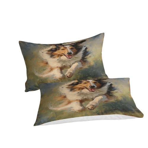 Housse de couette imprimé chien de berger pour les passionnés d'animaux - 3
