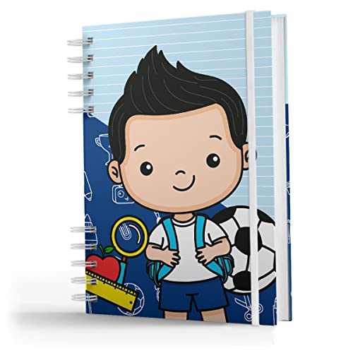 Agenda escolar permanente - Meninoos