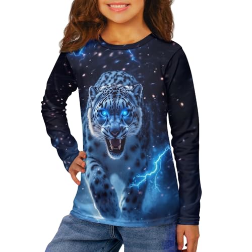 HUIACONG Kids Crewneck Tshirts for Boys Girls Long Sleeve Shirts for Children3