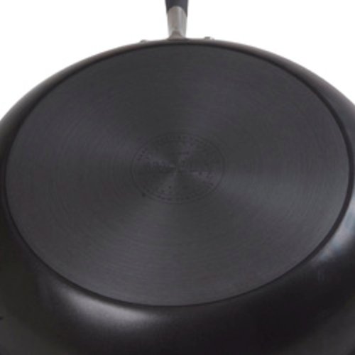 Anolon Advanced Hard Anodized Nonstick Stir Fry Wok Pan With Lid, 14 Inch, Gray #TOP6