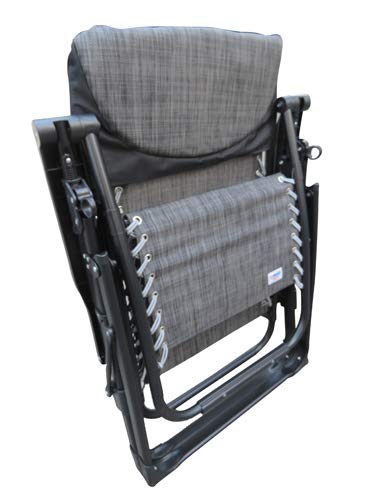 Image of Amaze Folding Zero Gravity Recliner Push Back Easy Relax Portable Outdoor Indoor Sea Beach Swimming Pool Garden Farm House Sun Bed Lounger Chair - 11 C