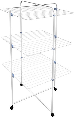 gimi Linear 3 Étendoir Tour en Acier 33 m d'étendage