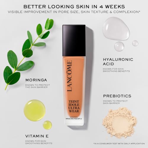 Image of Lancome Teint Idole Ultra Wear Natural Matte Foundation- Longwear, Medium-Full Coverage, Natural Finish, Waterproof & Hydrating Formula