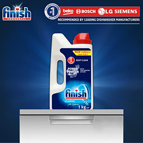 Finish Classic Dish Wash Powder Regular 1kg