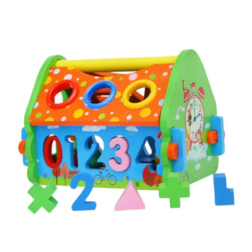 Jouets éducatifs pour tout-petits avec formes numériques Toddmomy en plastique
