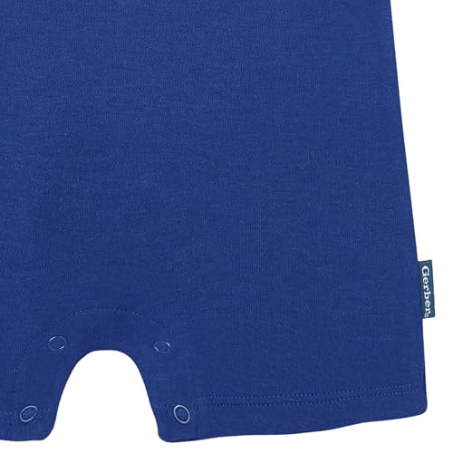 Gerber Baby NFL Team Short Sleeve Romper, Bills, 0-3 Months - image 3
