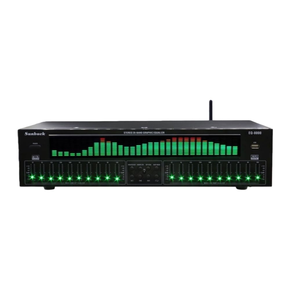 Amazon.co.jp: 31バンドオーディオイコライザー、EQ8000ステレオ