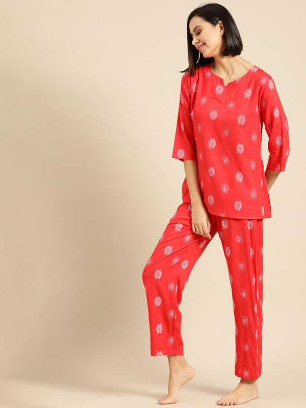 Image of Ichaa womens NIGHT SUIT SET