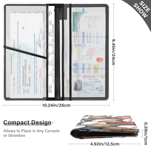 Organizador de Documentos para Auto Multicolor miniatura 3