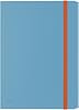 Thin File with Mobile Tire Lock with Leitz Cozy Pocket, A4, Blue