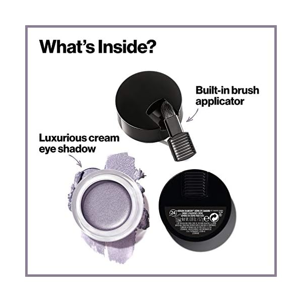 Revlon-Colorstay-Creme-Eye-Shadow-Longwear-Blendable-Matte-or-Shimmer-Eye-Makeup-Creme-Brulee-705 Revlon Crème Eyeshadow, ColorStay 24 Hour Eye Makeup, Highly Pigmented Cream Formula in Blendable Matte & Shimmer Finishes, 705 Crème Brûlée, 0.18 Oz