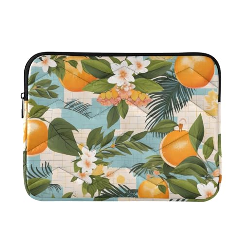 Funda para Laptop 13-14 Pulgadas con Diseño de Flores