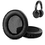 ACCOUTA イヤーパッドクッション Ausdom M04 ヘッドフォンイヤーパッド対応 柔らかいプロテインレザーとメモリーフォームの交換用