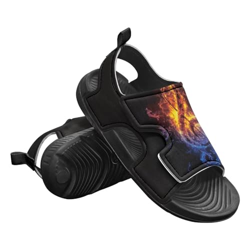 Kids Sandals Boys Girls Summer Outdoor Non-slip Athletic Sandals Adjustable Sport Sandal Lightweight Beach Gifts for Toddler/Little/Big Kid3