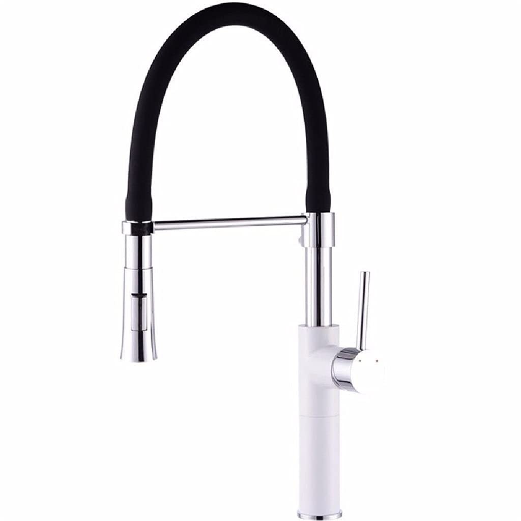 Robinet de cuisine anti-éclaboussures en acier inoxydable pour évier propre