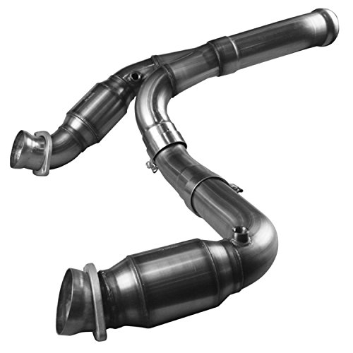 Image of Kooks 28573200 3-1 /2 inch Stainless Steel Catted Y-Pipe (Non-CARB Compliant)