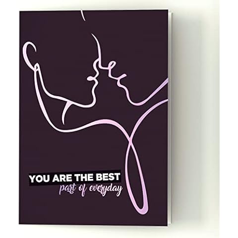 OpenMity Romantic scratch-off love card. Anniversary, birthday or Valentine’s Day card for him or her Cover