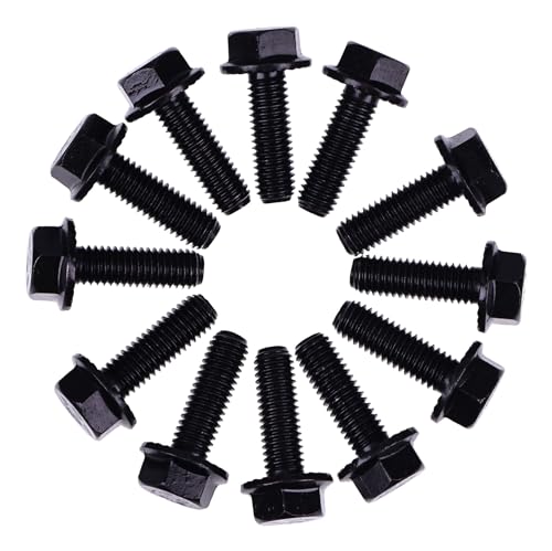 Image of Header Gasket Pair 12617944 W /12 Bolts Compatible with Chevrolet Silverado 1500 2500 Sierra LS1 4.8 5.3 5.7 6.0 6.2L Pontiac Vehicle LS MLS LQ4 LQ9 LM7 12558573 12600530